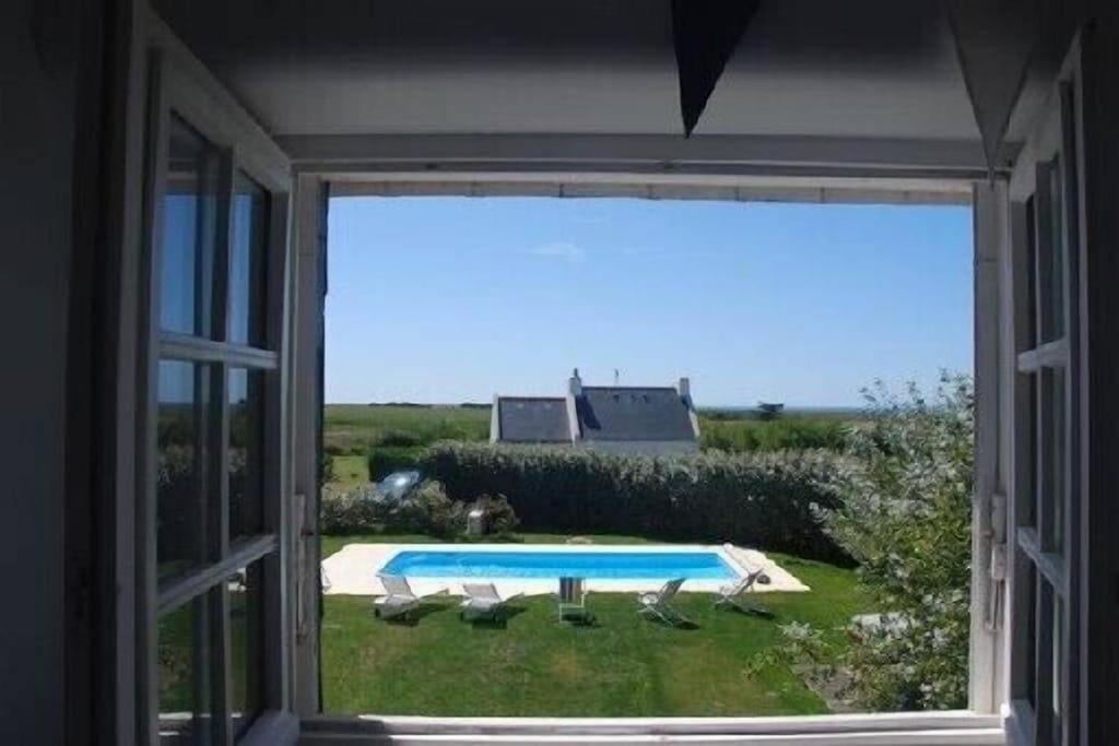 Maison "Ker Galinette " , Belle-Ile-En-Mer, Piscine Chauffee Et Jacuzzi Bangor Eksteriør billede